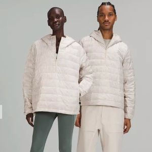 Lululemon Lab Quilted Transparent Half Zip